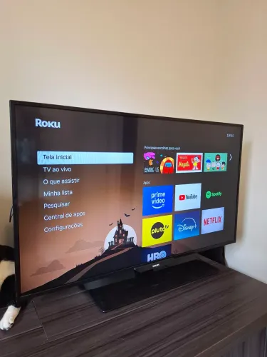 TV Philips 43" + aparelho Roku Smart