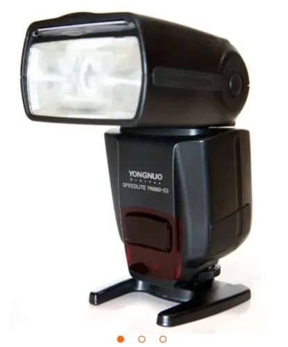 Flash Yongnuo para nikon canon studio nao faz TTL YN560 III
