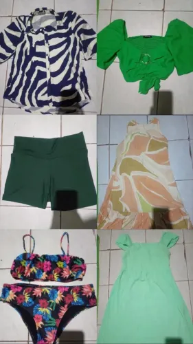 Roupas desapegos