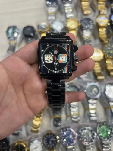 Relógio inspirado no modelo Tag Heuer Monaco