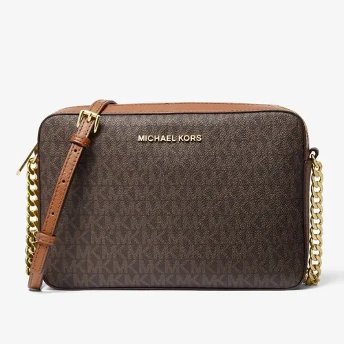 Bolsa michael Kors jet set marrom