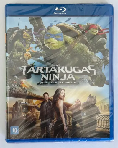 Blu-ray As Tartarugas Ninja - Fora das Sombras (original e lacrado)
