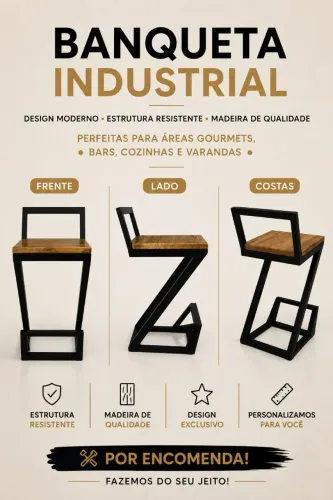 Banqueta em Z
