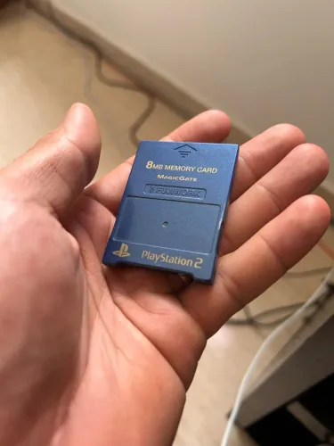 Memory Card PS2 8MB Fujiwork MagicGate - Original Japonês