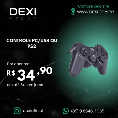 CONTROLE PC PS2