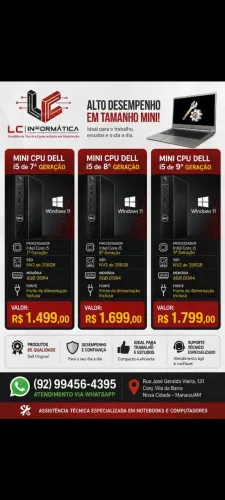 Mini CPU DELL i5