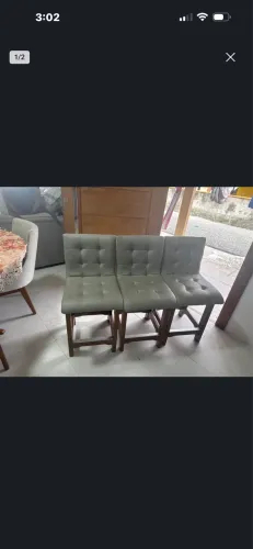 Banquetas em capitonê
