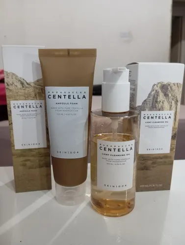 ?Kit K-Beauty SKIN1004 Madagascar Centella (Cleansing Oil + Sabonete Facial)