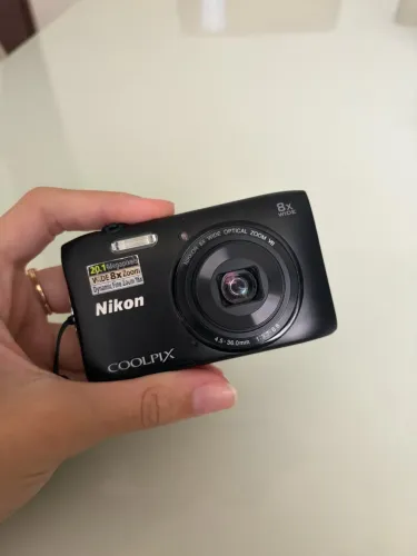 Câmera Nikon coolpix S3600 de 20.1mp