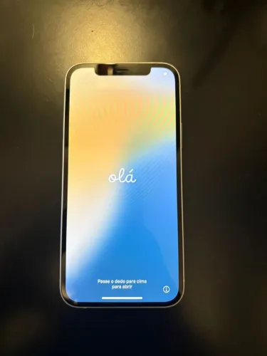 IPhone 12 - 128gb - branco - 75% bateria - sem detalhe