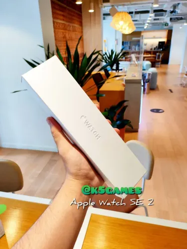 Apple Watch SE 2 44m - Preto Lacrado - RETIRE AGORA ABC SP