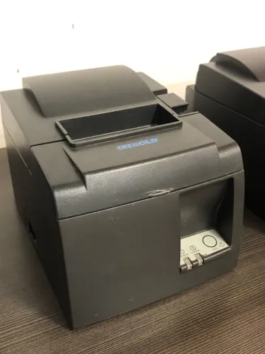 3 Impressoras térmicas Diebold funcionando perfeitamente + 26 bobinas de papel