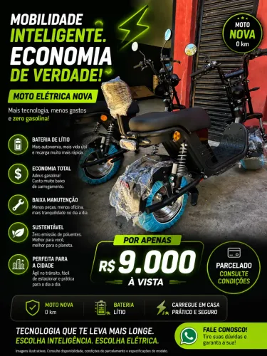 MOTO ELÉTRICA 0km