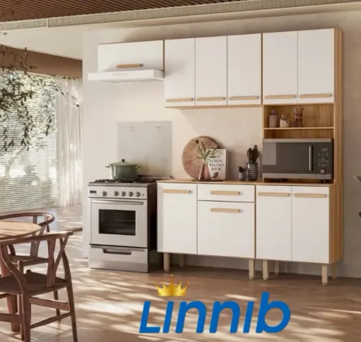 CONJUNTO COZINHA 10 PORTAS PAGA SOMENTE NA ENTREGA CORRA PARA LINNIBMÓVEIS