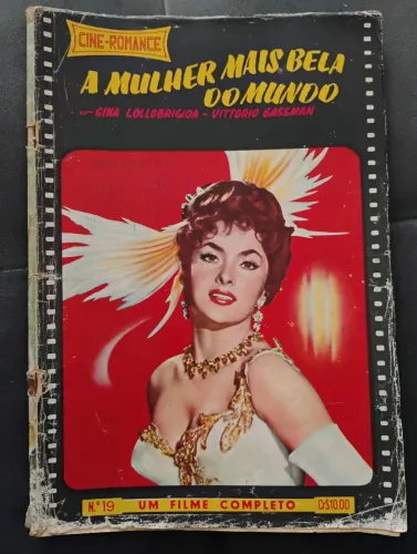 FOTONOVELA CINE-ROMANCE n°19: A MULHER MAIS BELA DO MUNDO (1959) RGE