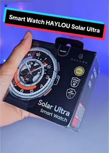 Relógio Inteligente Haylou Ultra tela Amoled e GPS Integrado Lacrado 
