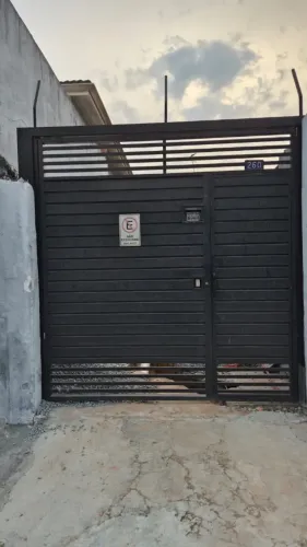 Portão de Ferro Galvanizado Basculante