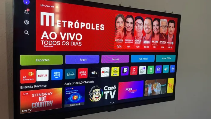 Vendo tv LG 32, com IA e Alexa em perfeito estado