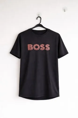 CAMISA PRETA HUGO BOSS
