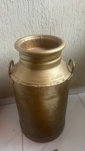 Latão de Leite Antigo 