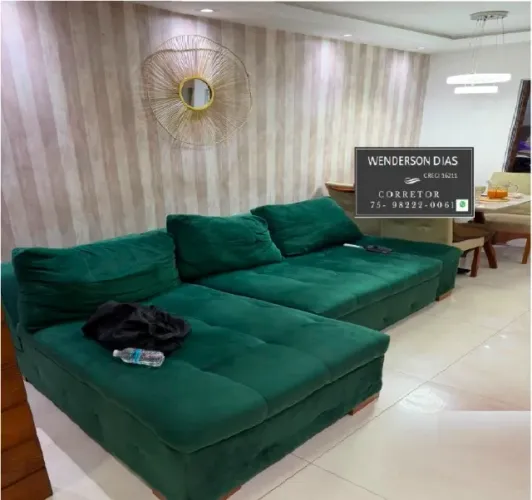 Próximo Av. Fraga Mala- mais e no Papagaio Extraordinária Casa Mobilhada 2/4 com Suíte