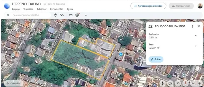 Terreno para Incorporação - Caonze, Nova Iguaçu, Rio de Janeiro