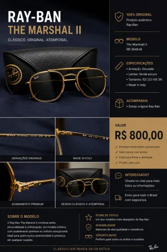 Rayban The Marshal ||