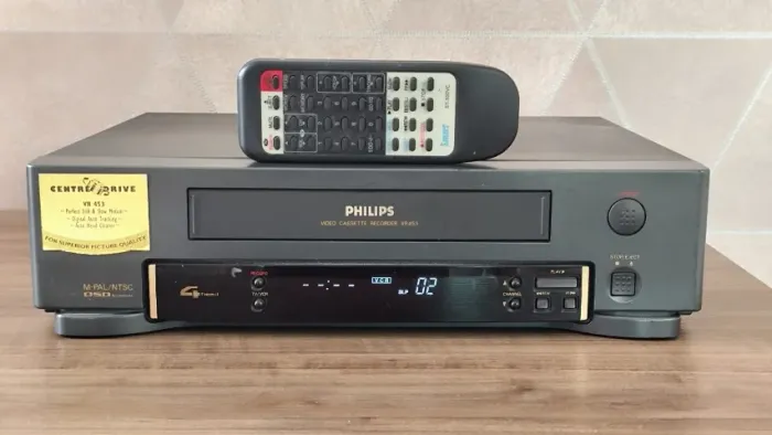Video Cassete Philips VR453 *funcionando c/ controle remoto