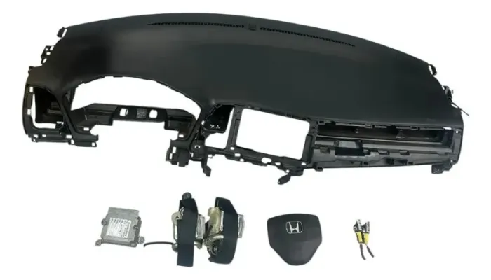  Kit Airbag Honda Hrv 2016/21 Preto