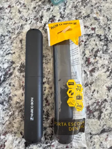 Kit 2 Porta Escova Dental - Ideal Para Viagem - Marco Boni