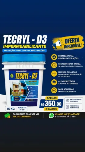 TECRYL D3 IMPERMEABILIZANTE
