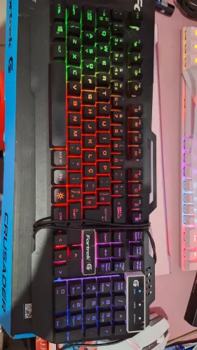 Teclado membrana cruzader fortrek