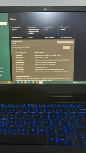 Notebook Dell G3
