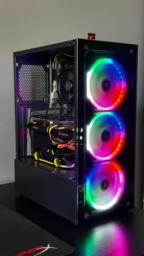 PC Gamer RX 6600 8GB, Ryzen 5 5600GT, 32GB RAM