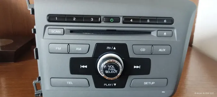Rádio original Honda Civic 2014