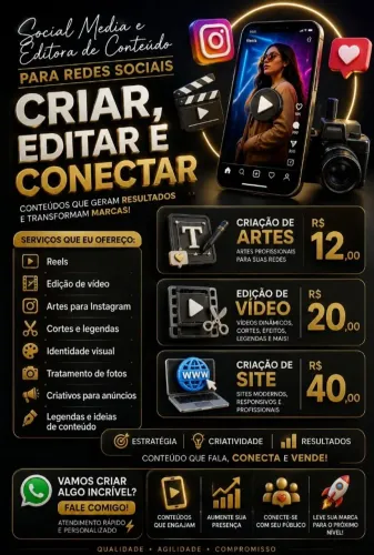 Social média | Desing | edição |