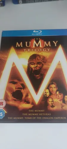 Coleção Blu Ray Trilogia A Múmia - Importado UK