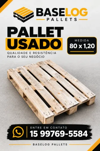 Pallets de Madeira 80x1.20 GRANDE QUANTIDADE!!