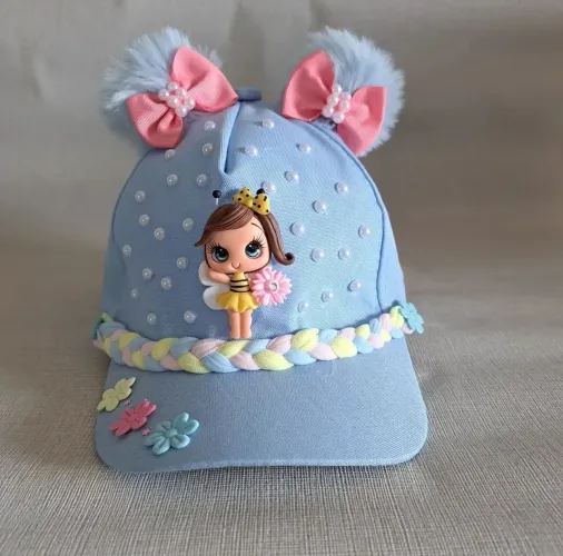 Lindo boné infantil costumizado