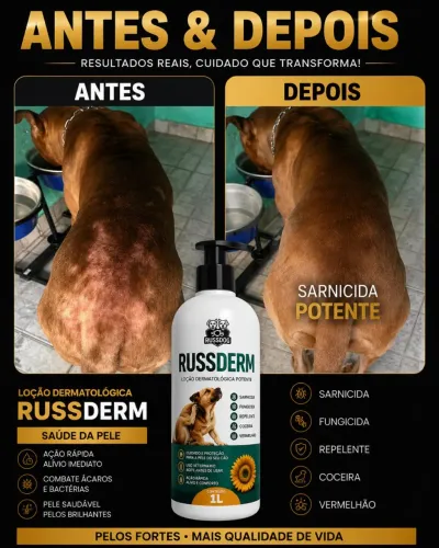 LOÇÃO DERMATOLÓGICA RUSSDERM