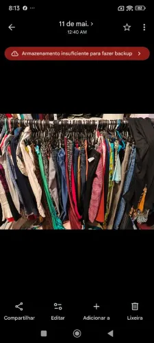 Lote de roupas 9