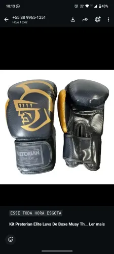 Luva de boxe