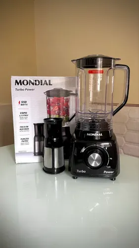 Liquidificador Mondial Turbo Power NOVO na Caixa