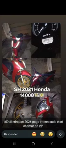 Moto scuter SH 150