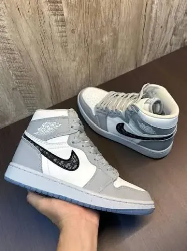 Tênis Jordan 1 Dior Cano Médio Masculino/Feminino | Numeração 36 ao 43 | Promoção