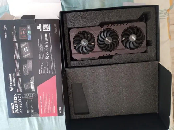 Placa de Vídeo Asus Rtx6800 XT Tuf Gaming