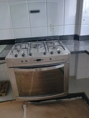Fogão Brastemp ative de embutir 5 bocas