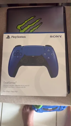Controle Dual Sense PS5 azul lacrado 