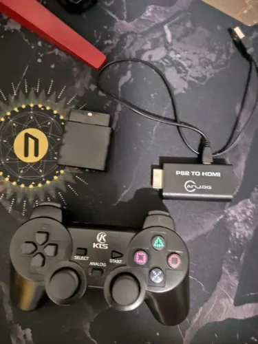 Controle de PS2 sem fio + HDMi