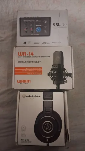 KIT PROFISSIONAL PARA HOMESTUDIO
